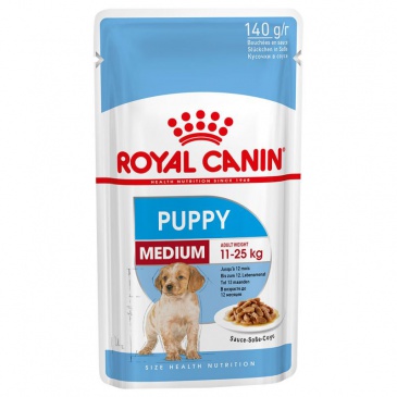 Royal Canin medium puppy kapsička 140g