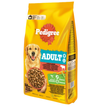 Pedigree granule hovězí se zeleninou pro dospělé psy 12kg