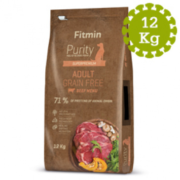 Fitmin dog Purity GF Adult Beef 12kg
