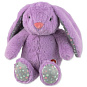 Hračka Dog Fantasy Cuddle Zajíček s tlukoucím srdcem fialová 29cm