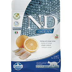 N&D OCEAN Cat GF Herring & Orange Adult 300 g