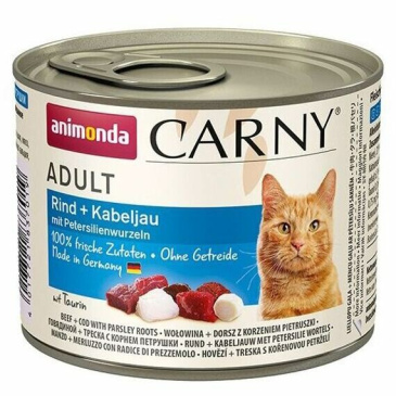 ANIMONDA Carny cat hovězí + treska + petržel 200g