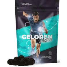 Geloren Active s příchutí ostružiny, 410g, 90 želé