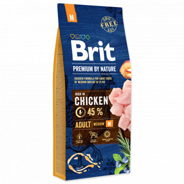 BRIT Premium by Nature Adult M 15kg