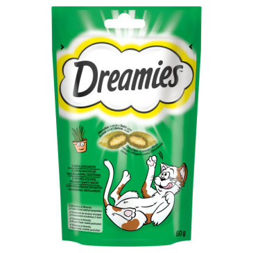 DREAMIES pamlsky s příchutí šanty kočičí 60g