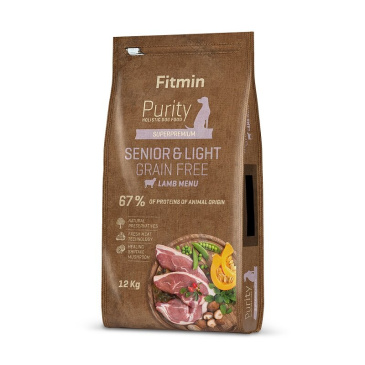 Fitmin dog Purity Grain Free Senior&Light Lamb 12kg