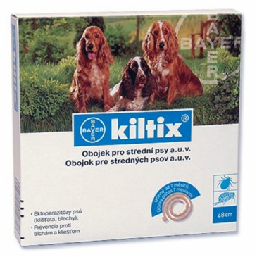 Kiltix antiparazitní obojek 53cm pes
