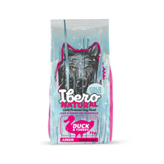 Ibero COLD PRESSED Junior Duck and Turkey (kachna a krůta) Medium/Maxi 3kg