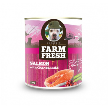 Farm Fresh Salmon and Herring with  Cranberries konzerva 750g