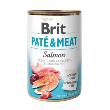 Brit Paté Meat 400g Salmon