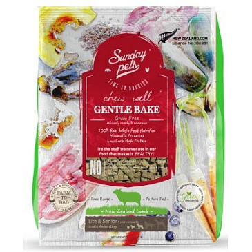 Sunday pets  LAMB SENIOR SMALL/MEDIUM BREED 1,3 KG