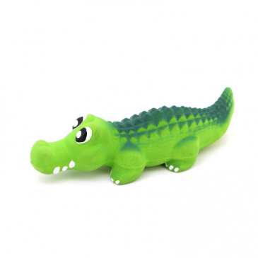 Krokodýl S pískací - LATEX 19cm