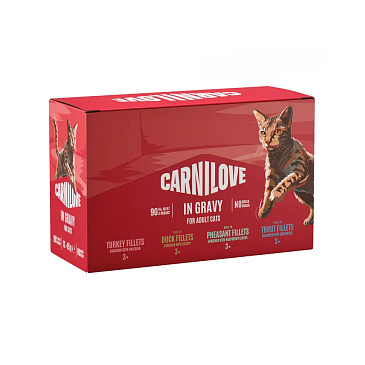 Carnilove Cat kapsička Jelly Multipack 12 x 85g