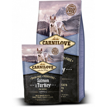 Carnilove Salmon & Turkey for puppies 1,5kg