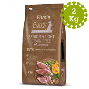 Fitmin dog Purity GF Senior&Light Lamb 2kg