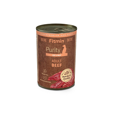 Fitmin Purity Konzerva hovězí pro psy 400 g