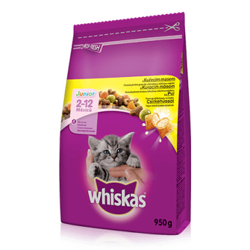 Whiskas Junior kuřecí 14kg