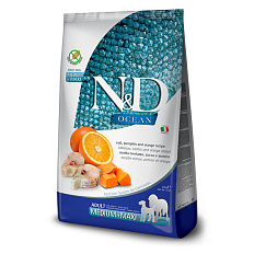 N&D Ocean Cod, Pumpkin & Orange Adult Medium & Maxi 12kg