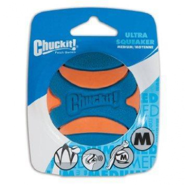 Míček Chuckit Ultra Squeaker Ball Medium 6,5 cm – pískací