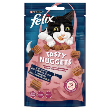 FELIX TastyNuggets losos a pstruh 50 g