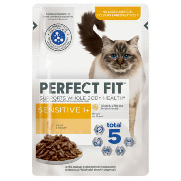 PERFECT FIT Cat Sensitive kapsička kuřecí 85 g
