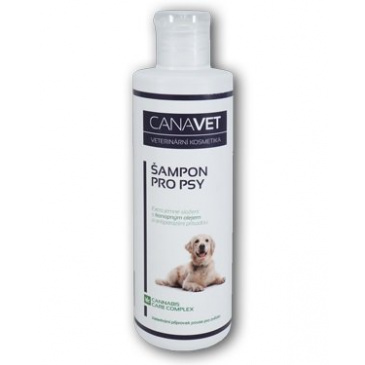 CANAVET šampon pro psy s antipar.přísadou Canabis CC 250ml