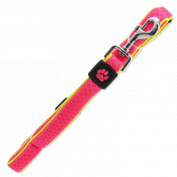 Vodítko ACTIV DOG Fluffy Reflective růžové S