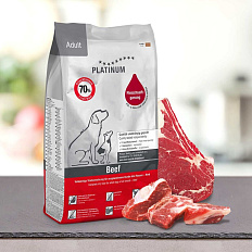 Platinum Natural Beef & Potatoes - Hovězí s bramborem 5kg