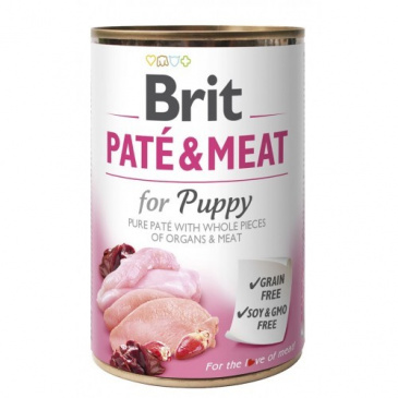 Brit Paté Meat 400g Puppy