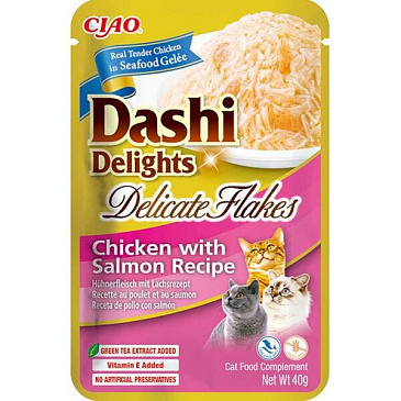 Inaba Dashi Delights Delicate kaps.kuře,losos 40 g