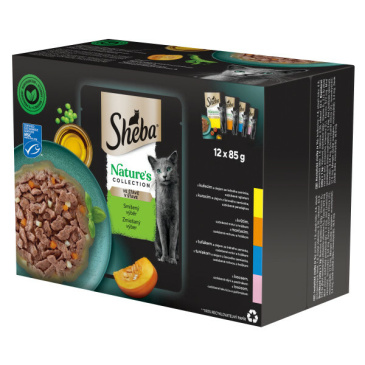 Sheba Colection Nature's Smíšený výběr ve šťávě 12 x 85 g