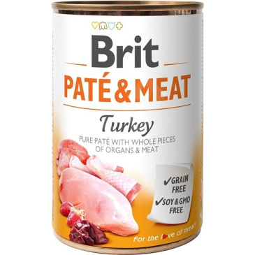 Brit Paté Meat 400g Turkey
