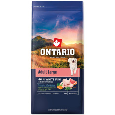 Ontario Adult Large Fish & Brown Rice 12kg