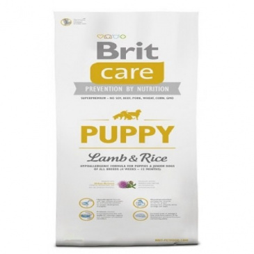 BRIT CARE PUPPY LAMB & RICE 12 kg