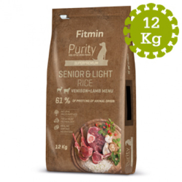 Fitmin dog Purity Rice Sen.&Light Ven.&L 12kg