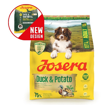 Josera 12,5kg * A/S Adult Duck & Potato dog