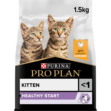 ProPlan Cat Kitten Healthy Start kuře 1,5kg