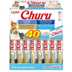 Inaba Churu cat snack tuňák multipack 40x 14g