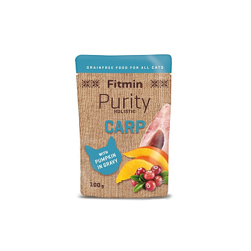 Fitmin Purity Kapsička s kaprem a dýní pro kočky multipack 12 x 100 g