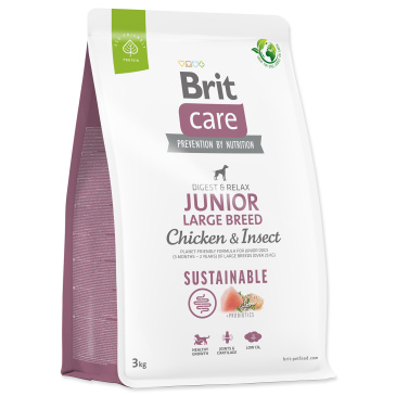 Brit Care Dog Sustainable Junior large breed 3 kg