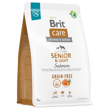 Brit Care Dog Grain-free Senior&Light 3 kg