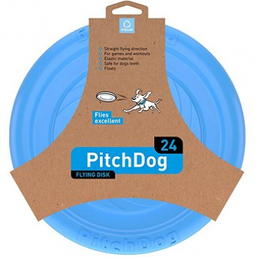 Pitch dog létající disk 24cm, modrý
