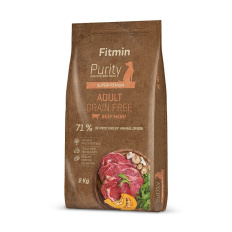 Fitmin dog Purity Grain Free Adult Beef 2kg