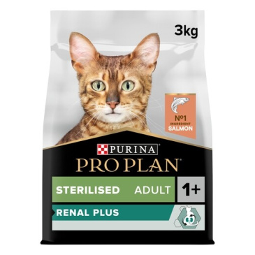 ProPlan Cat Adult Sterilised Renal losos 3kg