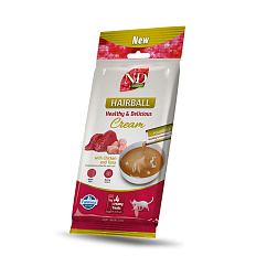 N&D Quinoa Hairball Healthy & Delicious Cream with Chicken & Tuna 60 g