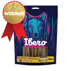Ibero Natural Dental Snack Divočák/Mořská řasa - S (30ks)
