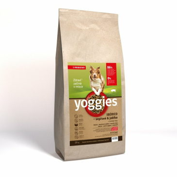 Yoggies Ibérico vepřové maso s jablky 10 Kg