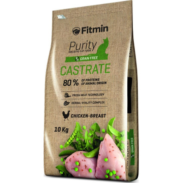 Fitmin Purity Castrate krmivo pro kočky 10 kg