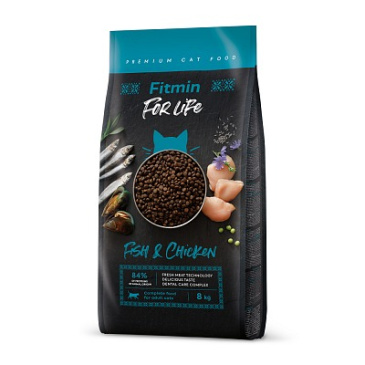 Fitmin cat For Life  Fish&Chicken 8kg