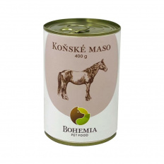 BOHEMIA Koňské maso ve vlastní šťávě 400 g